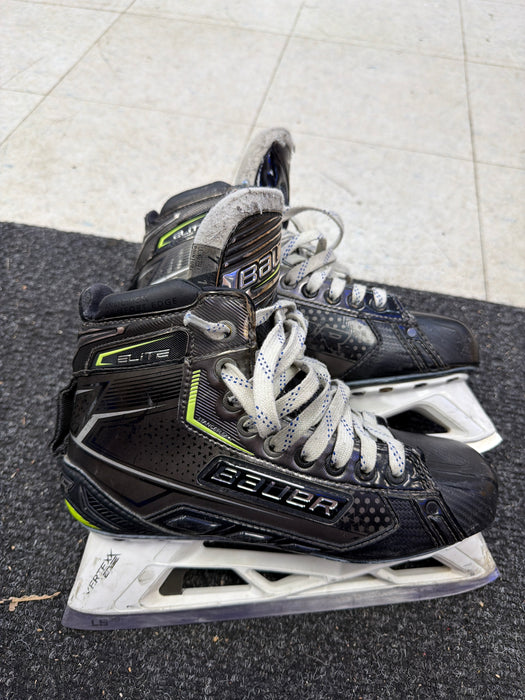 Used Bauer Elite Size 7.0 Fit 1 Goal Skates