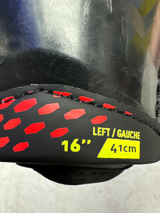 Used Bauer Vapor Hyperlite 16” Shin Guards