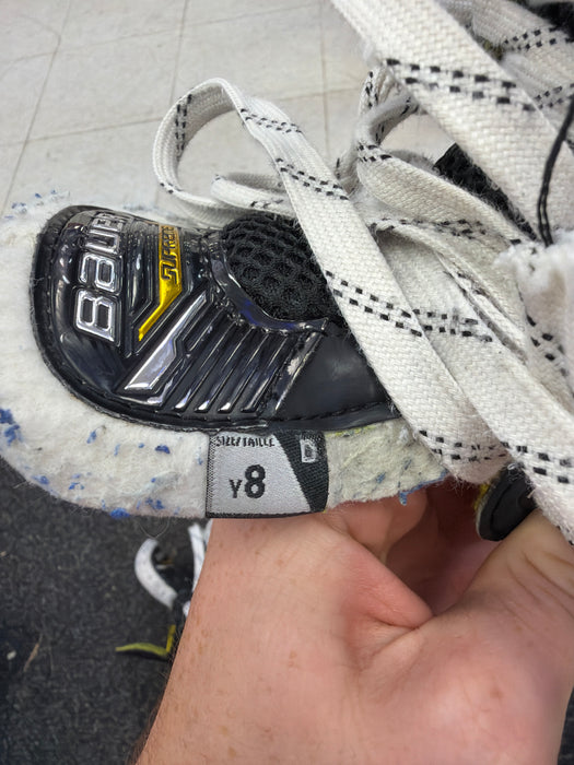 Used Bauer Supreme M4 Youth 8.0 Skates