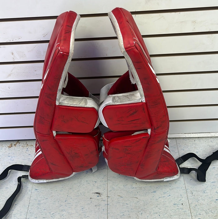 Used Bauer Vapor X2.7 Junior Small Goal Pads