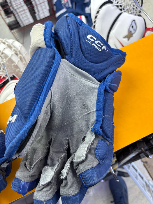Used CCM HG 12XP M. Hellickson Pro Stock 14” Gloves