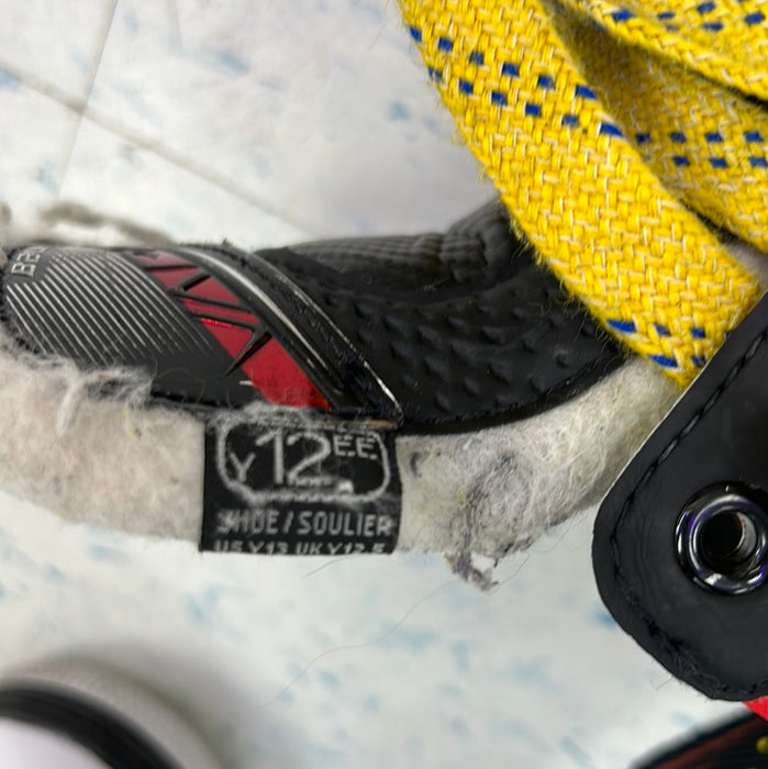 Used Bauer Vapor 2X Size 12 EE Youth Player Skates