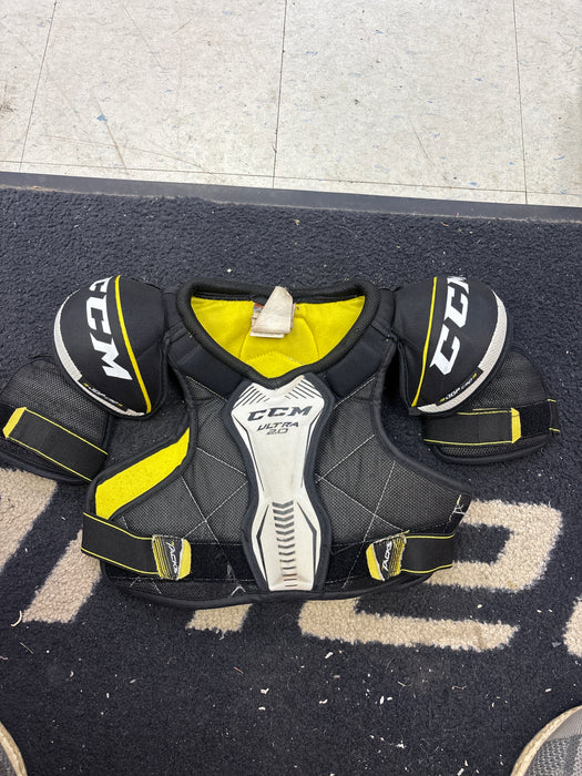 Used CCM Ultra Tacks 2.0 Junior Small Shoulder Pads