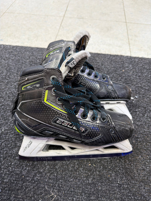 Used Bauer Elite Size 3.5EE Goal Skates