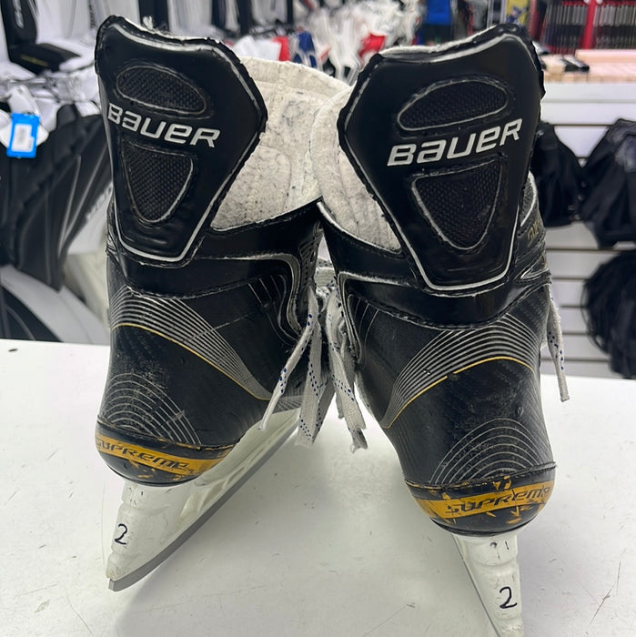 Used Bauer Supreme Elite Junior Player Skates size 2