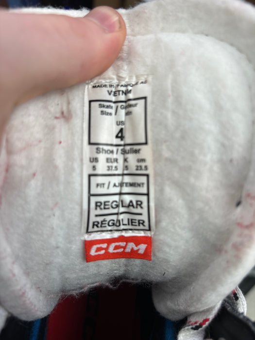 Used CCM JetSpeed FT680 Size 4.0 Skates