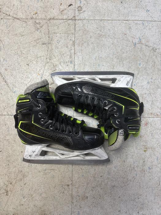 Used Bauer GSX Goalie Skates Size 2.5 D