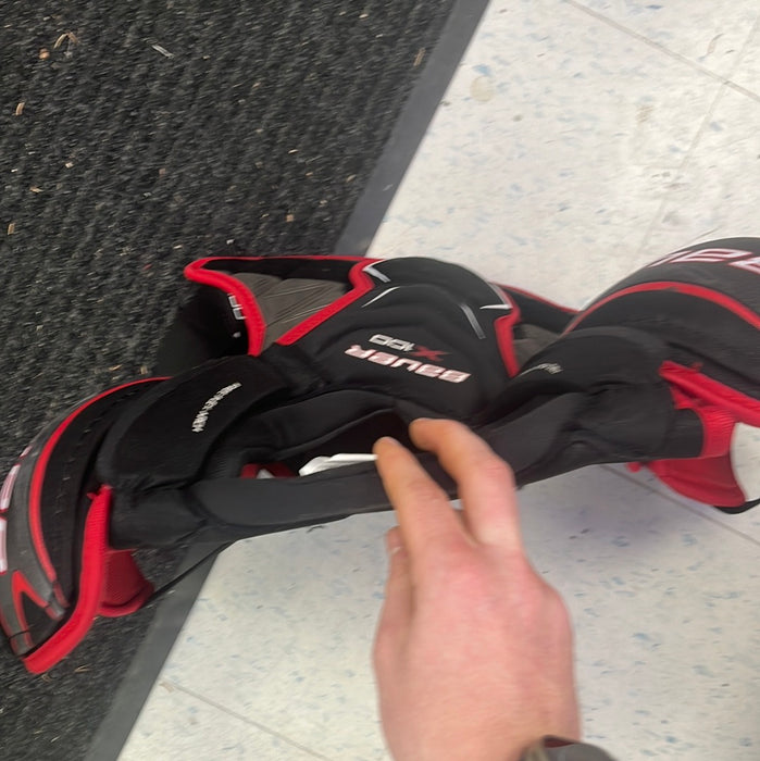 Used Bauer Vapor X100 Junior Large Shoulder Pads