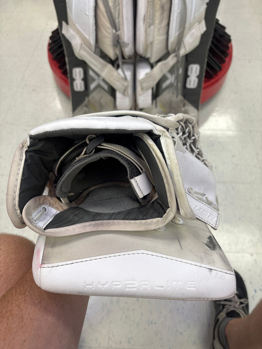 Used Bauer Vapor Hyp2rlite XL (36+) Senior Goal Set