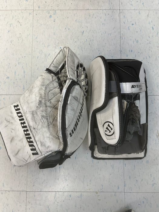 Used Warrior Ritual G3 Junior Catcher and Blocker Set