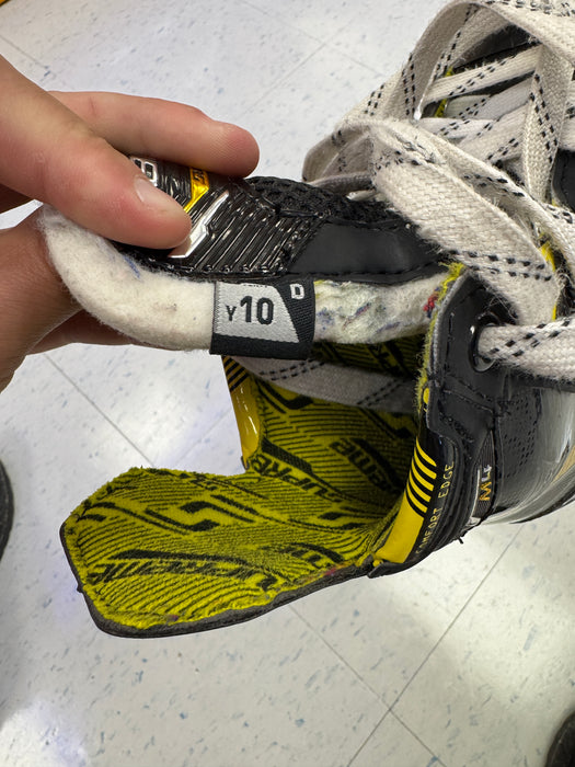 Used Bauer Supreme M4 Skates Youth 10.0D