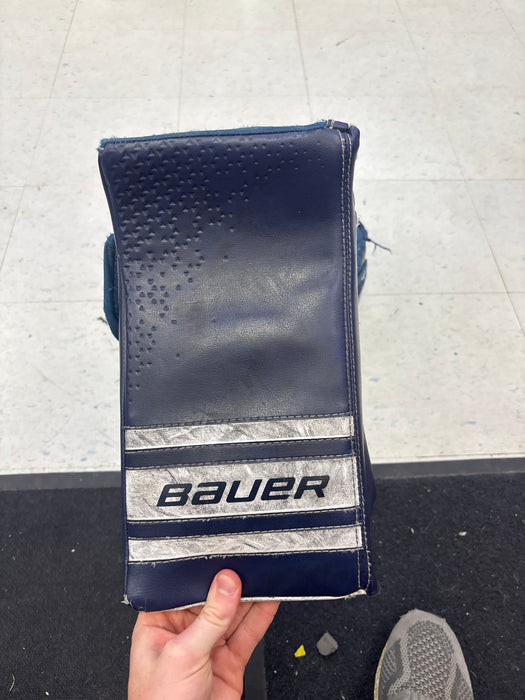 Used Bauer GSX Junior Catcher and Blocker Set