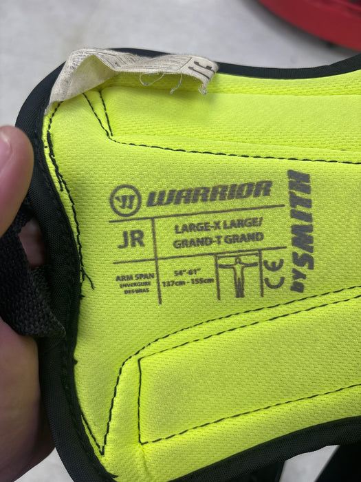 Used Warrior R\X4E Goal Chest Protector Junior Size Extra Large