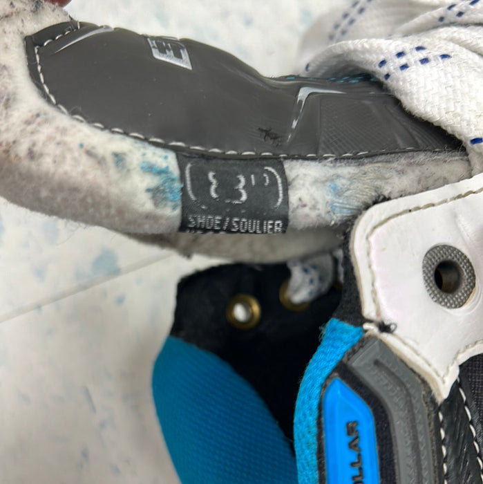 Used Bauer Reactor 7000 Goal Skates 8D