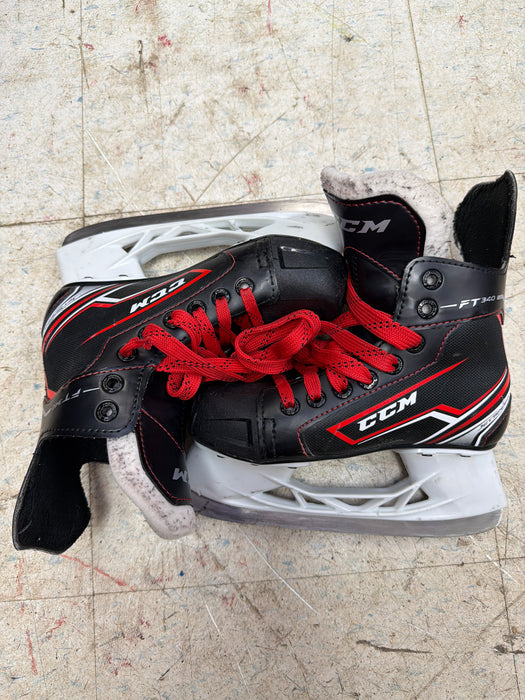 Used CCM JetSpeed FT340 Size 1.0 Skates