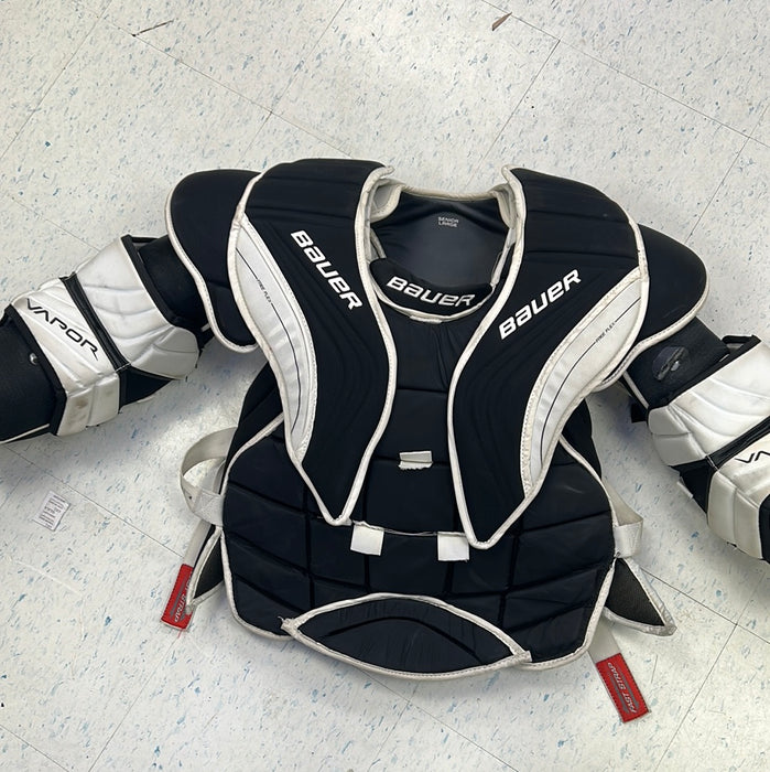 Used Bauer Vapor X900 Goal Chest Protector Sr Large — Crow's Sports