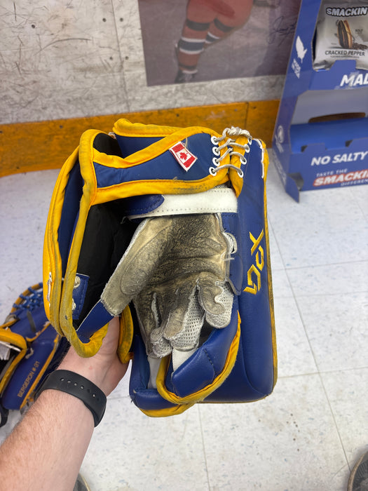 Used McKenney XPG1 Junior Pro Catcher and Blocker Set
