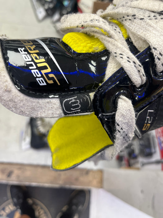 Used Bauer Supreme S27 Size 3 Skates
