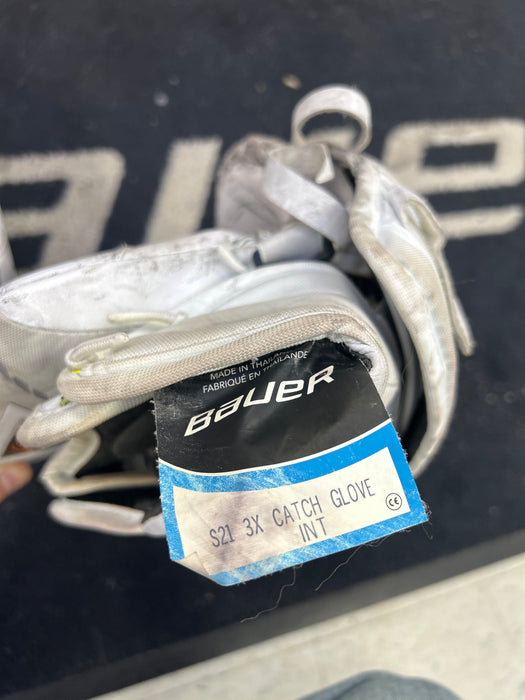 Used Bauer Vapor 3X Intermediate Blocker and Catcher Set