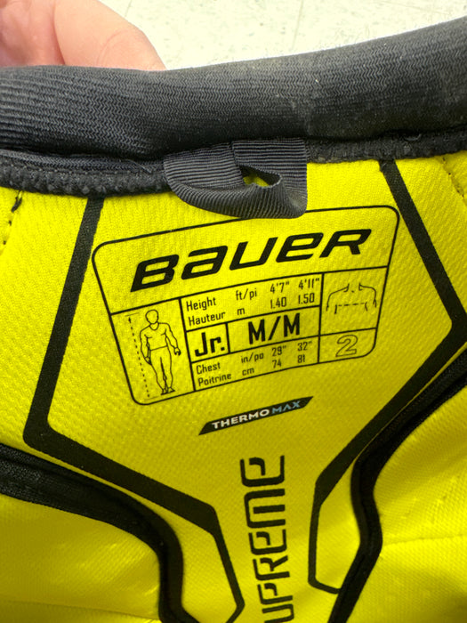 Used Bauer Supreme S29 Junior Medium Shoulder Pads
