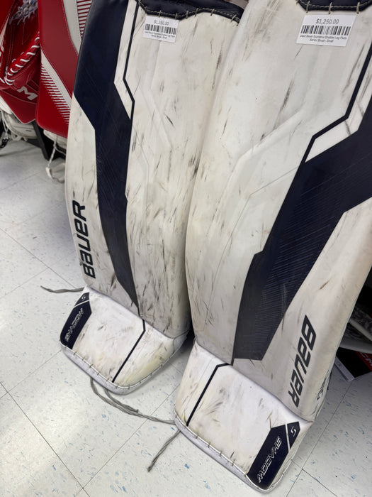Used Bauer Supreme Shadow Leg Pads Senior Small