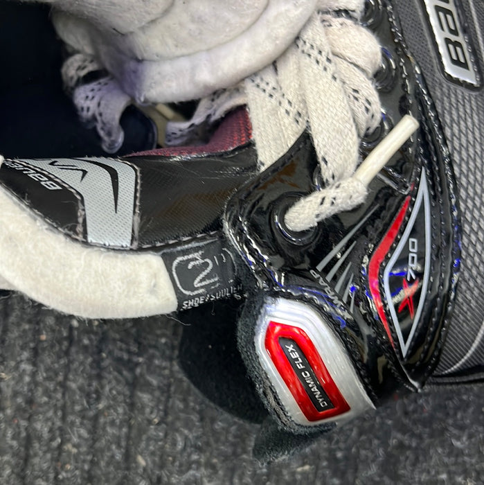 Used Bauer Vapor X700 Size 2 Goal Skates