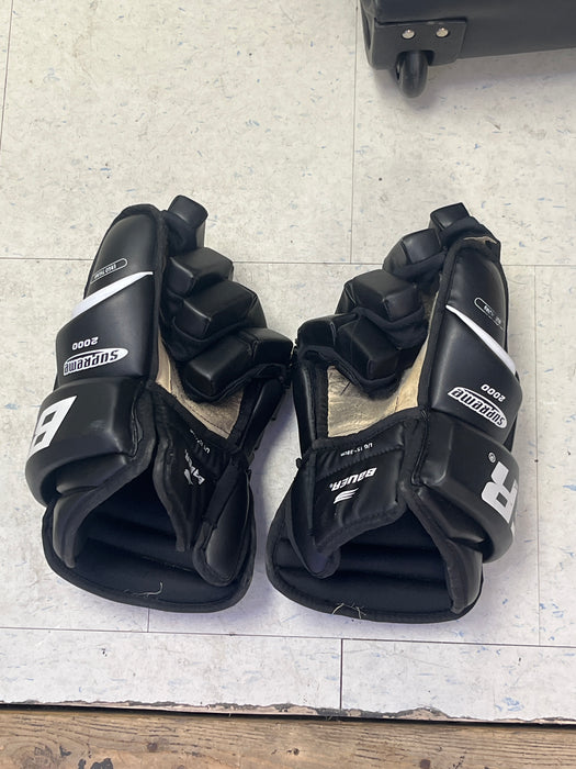 Used Bauer Supreme 2000 15" Gloves