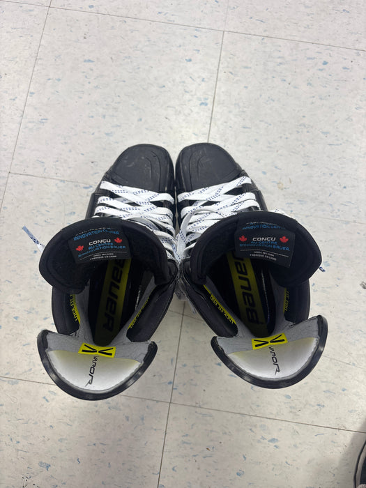Used Bauer Vapor Hyperlite 2 Belleville Senators AHL Pro Stock Size 7.5 Skates