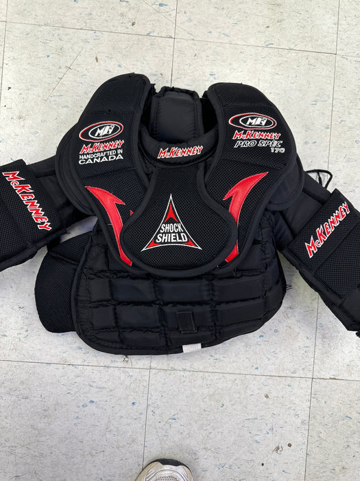 Used McKenney Pro Spec 170 Youth Large Chest Protector