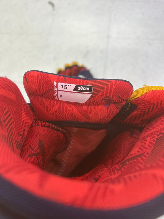 Used Bauer Vapor 3X Senior Player Gloves