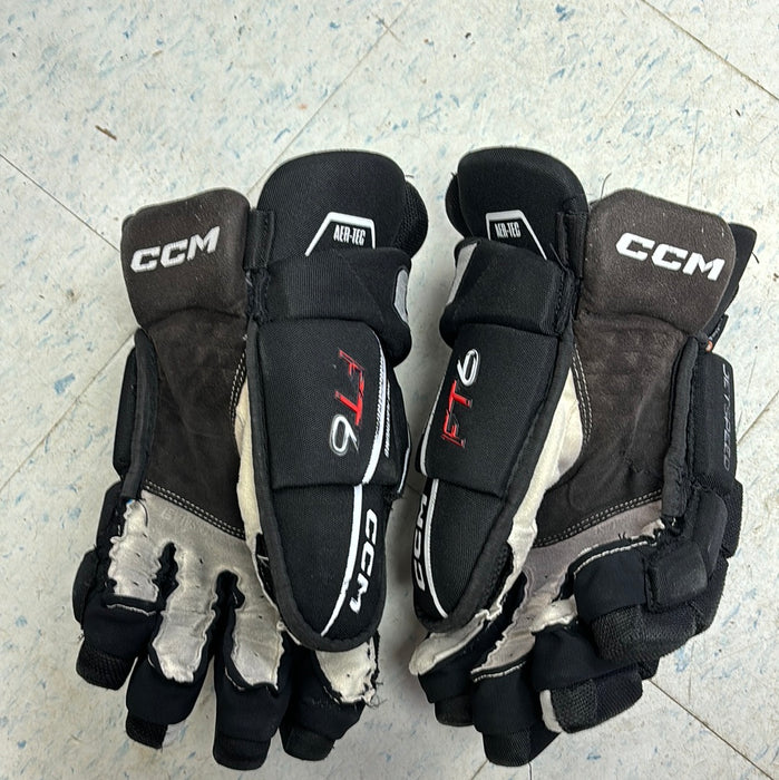 Used CCM JetSpeed FT6 Senior 15” Gloves
