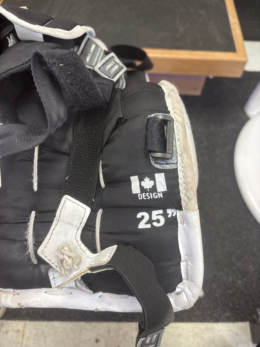 Used Brian’s Net Zero Goalie Leg Pads Size 25 + 1”