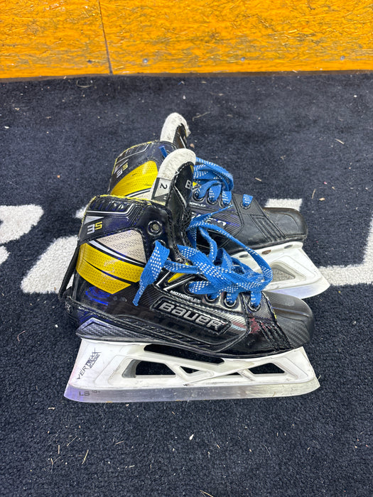 Used Bauer Supreme 3s Size 2.0D Goal Skates