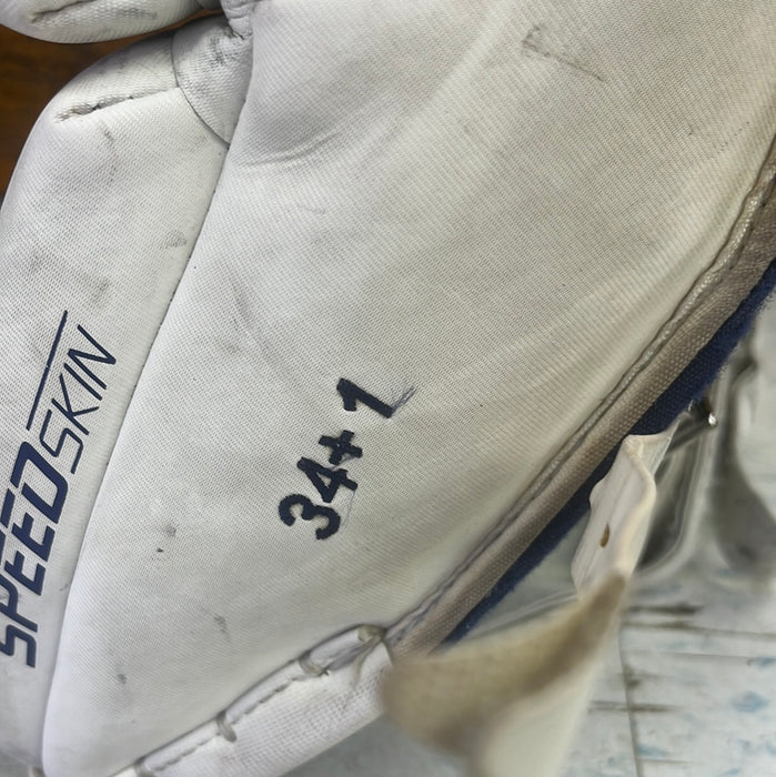 Used CCM E4.9 34+1 Goal Pads