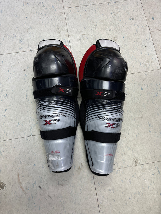 Used Bauer Vapor x5.0 12” Shin Guards