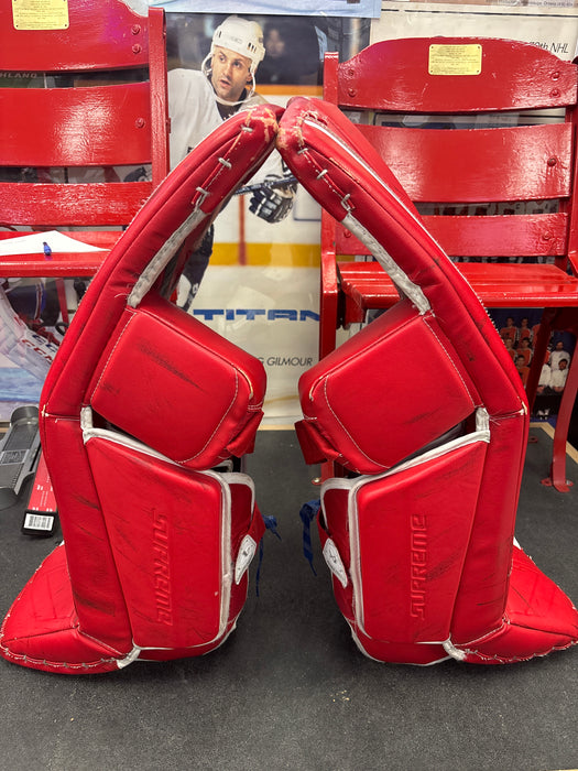 Used Bauer Supreme M5 Pro Intermediate Large (32+) Goal Pads