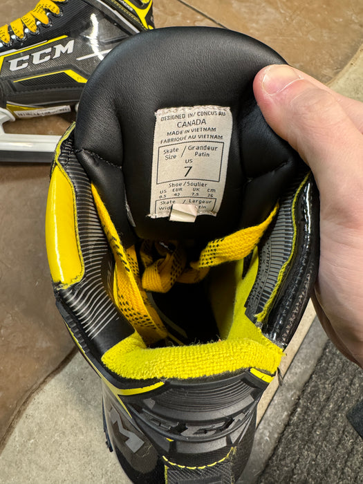 Used CCM Super Tacks AS3 Pro Senior 7.0D Goalie Skates