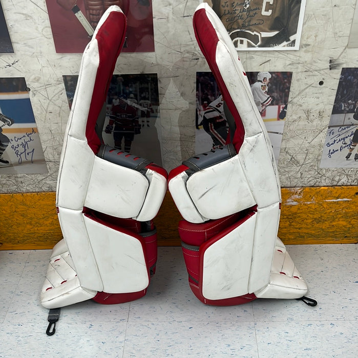 Used Warrior R/G4 Junior Goal Pads 28+1”