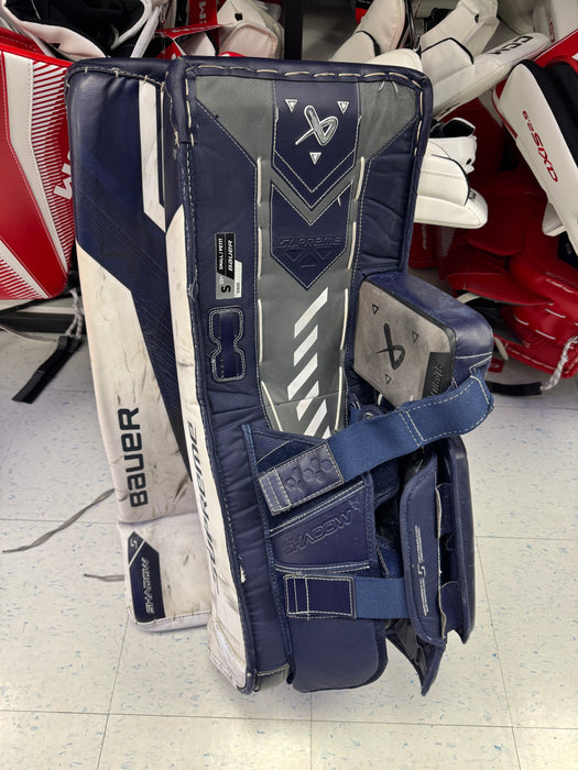 Used Bauer Supreme Shadow Leg Pads Senior Small