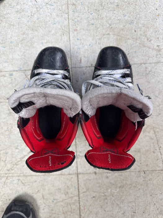 Used Bauer Vapor X5Pro Skates Youth 13.5D