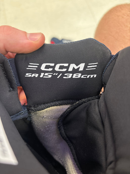 Used CCM HGJSCHL 15” Oshawa Generals ‘TORRANCE’ Pro Stock Gloves