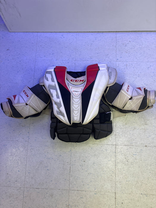Used CCM Eflex 5.9 Intermediate Small Chest Protector