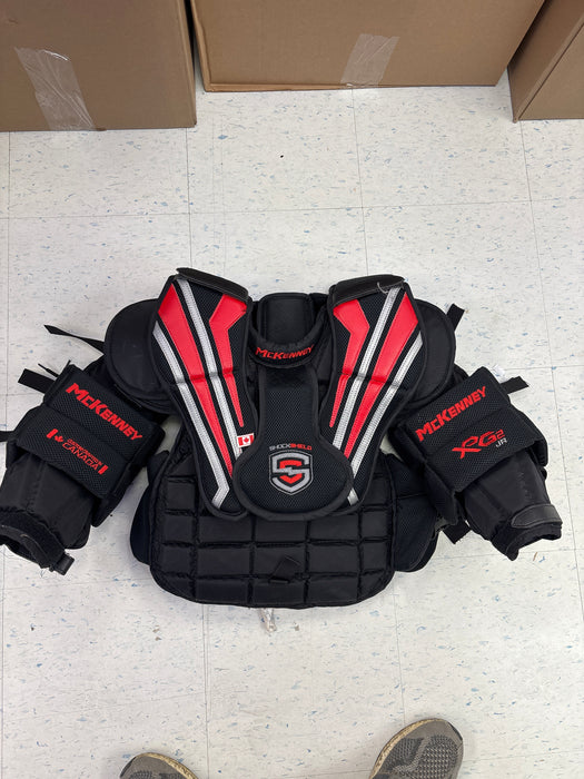 Used McKenney XPG2 Junior Medium Chest Protector