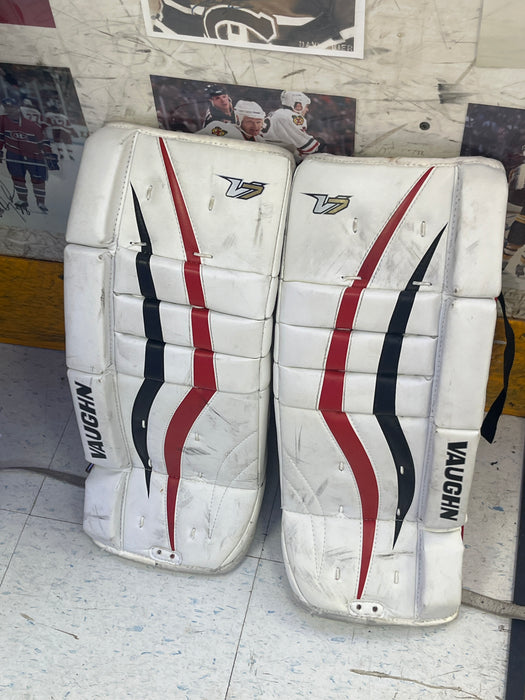 Used Vaughn V7 20+2 Goal Pads