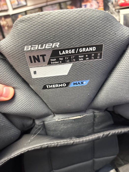 Used Bauer Elite Intermediate Large Goal Pants