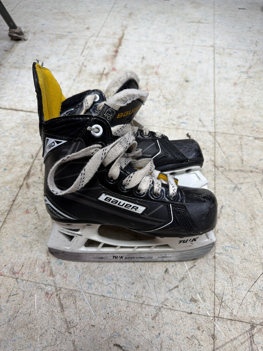 Used Bauer Supreme s160 Youth 12.5D Skates