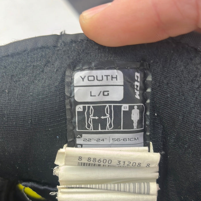 Used CCM SuperTacks Youth Large Pants