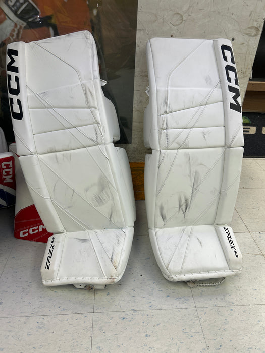 Used CCM EFlex 6.9 Senior Goal Pads