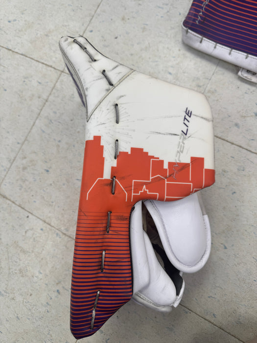 Used PRO STOCK Bauer Hyperlite Goalie Set 35" Large