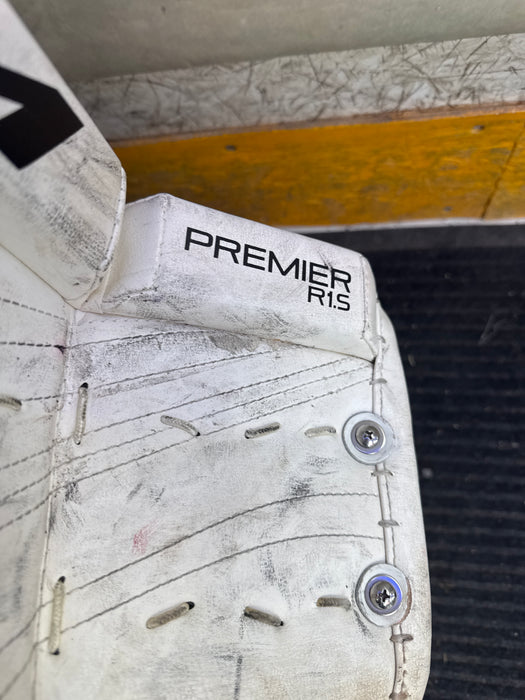 Used CCM Premier R1.5 28+1” Goalie Leg Pads